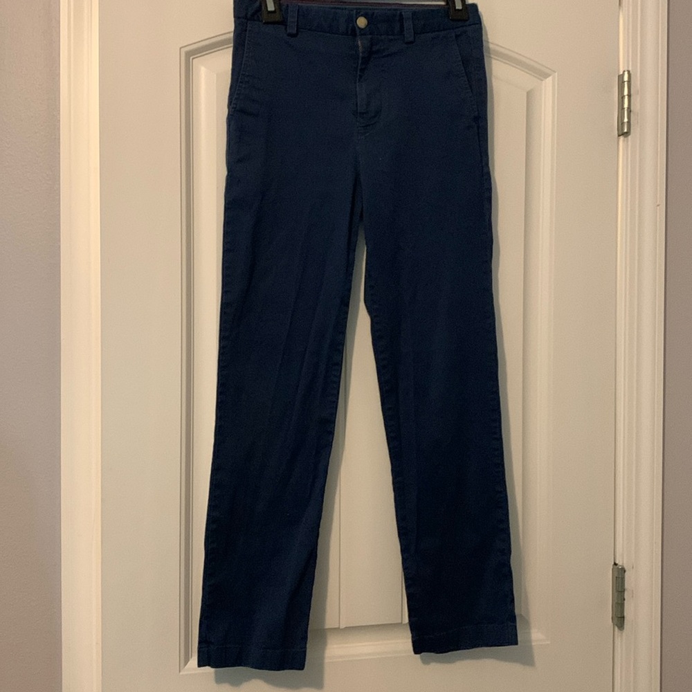Southern Tide Boy’s Performance Chino pants, Size 12. Navy blue.